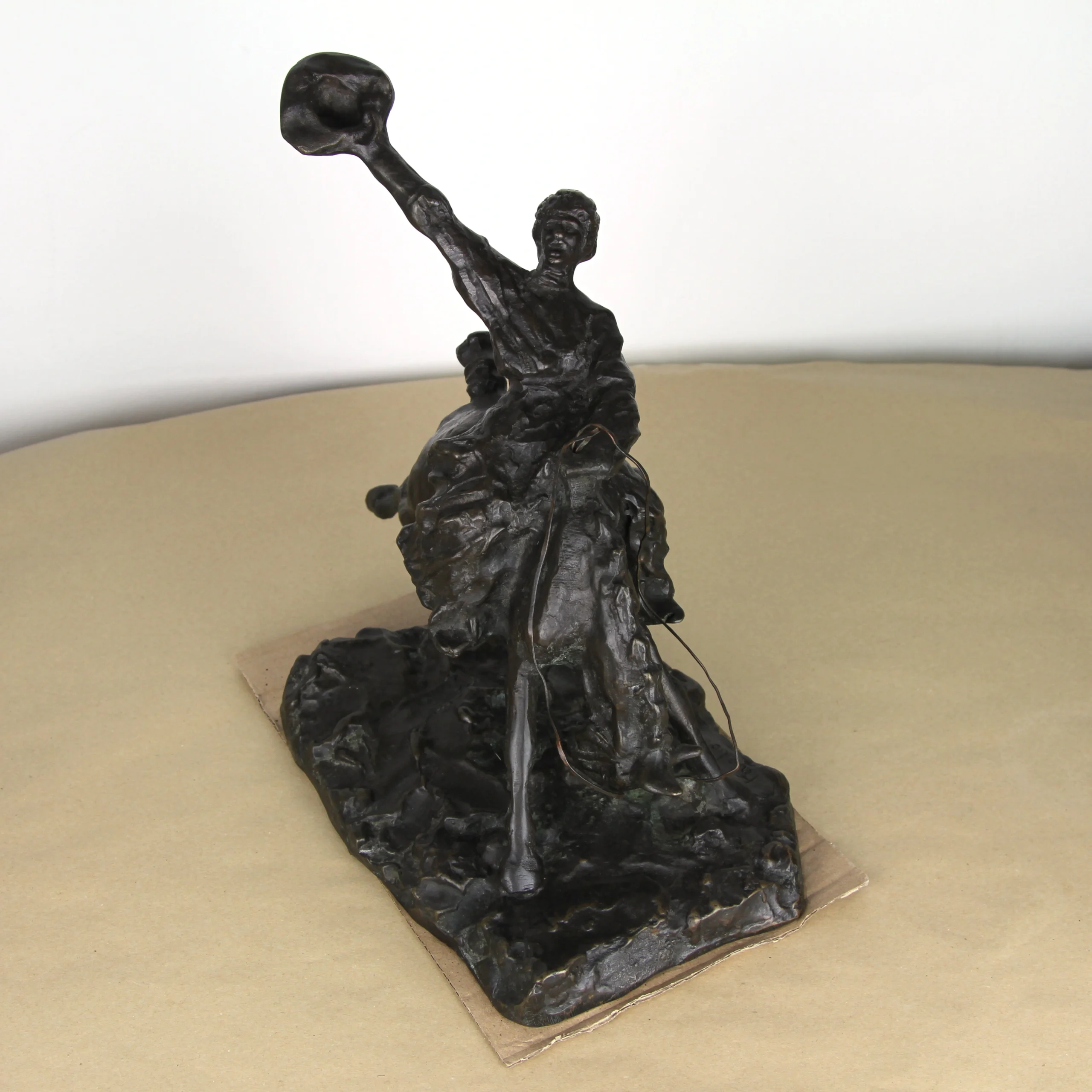 Bronze Figur / Skulptur von Prinz Paolo / Paul Troubetzkoy 1933 – Bild 4