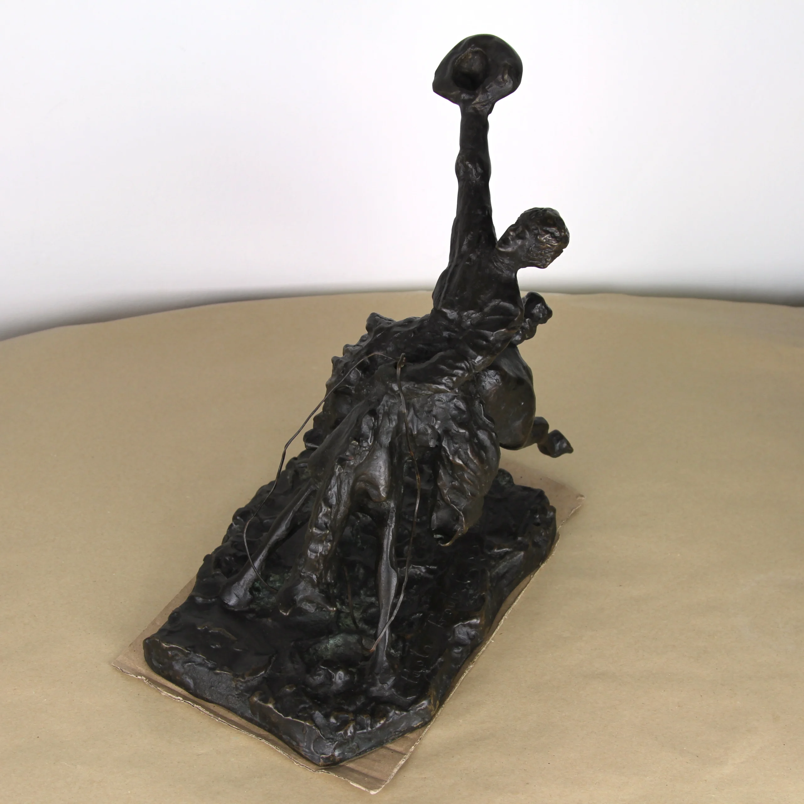 Bronze Figur / Skulptur von Prinz Paolo / Paul Troubetzkoy 1933 – Bild 2