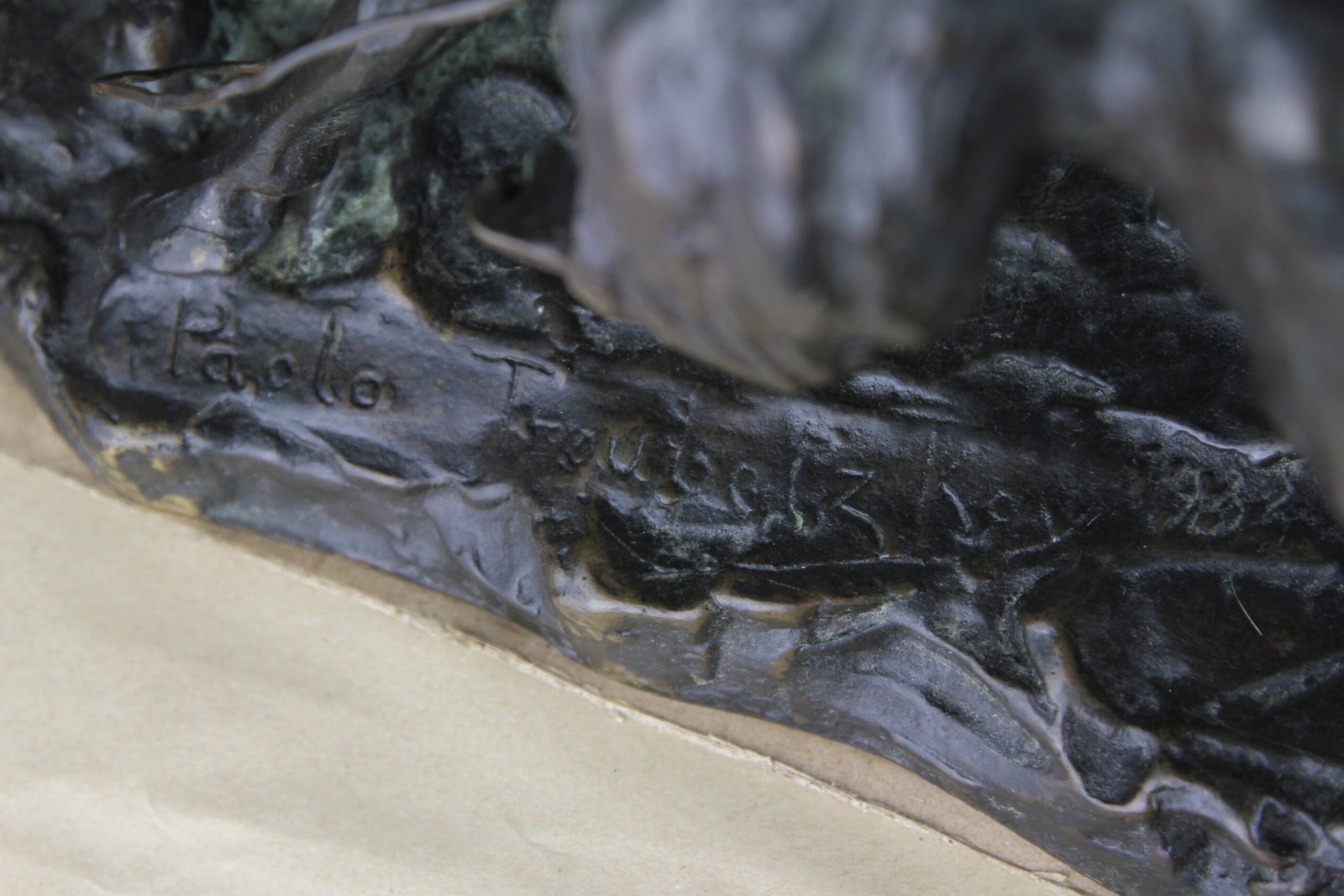 Bronze Figur / Skulptur von Prinz Paolo / Paul Troubetzkoy 1933 – Bild 15