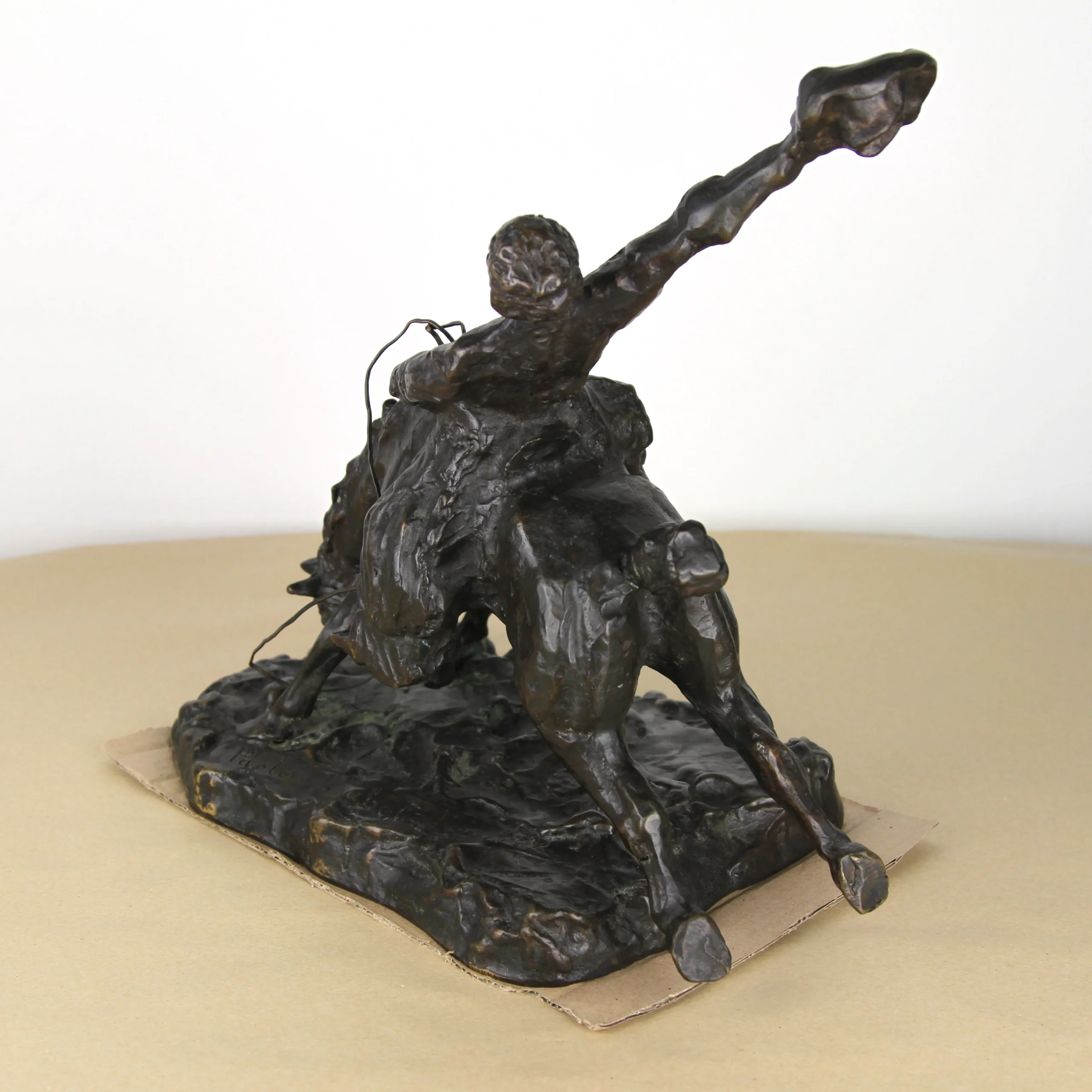 Bronze Figur / Skulptur von Prinz Paolo / Paul Troubetzkoy 1933 – Bild 9