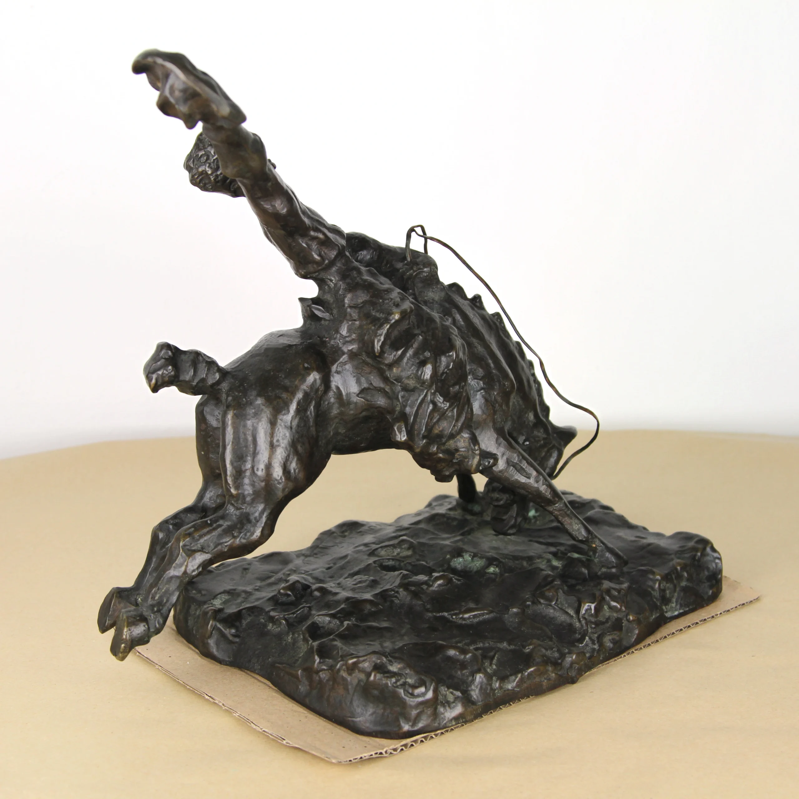 Bronze Figur / Skulptur von Prinz Paolo / Paul Troubetzkoy 1933 – Bild 7