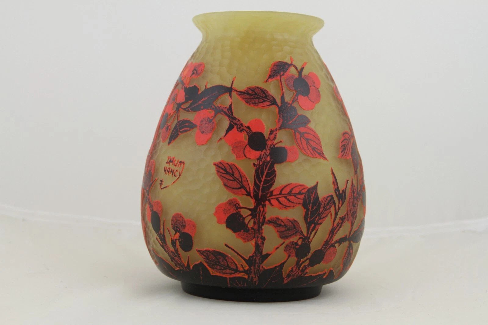 Daum Nancy Jugendstil-Vase, Frankreich um 1890 – Bild 7