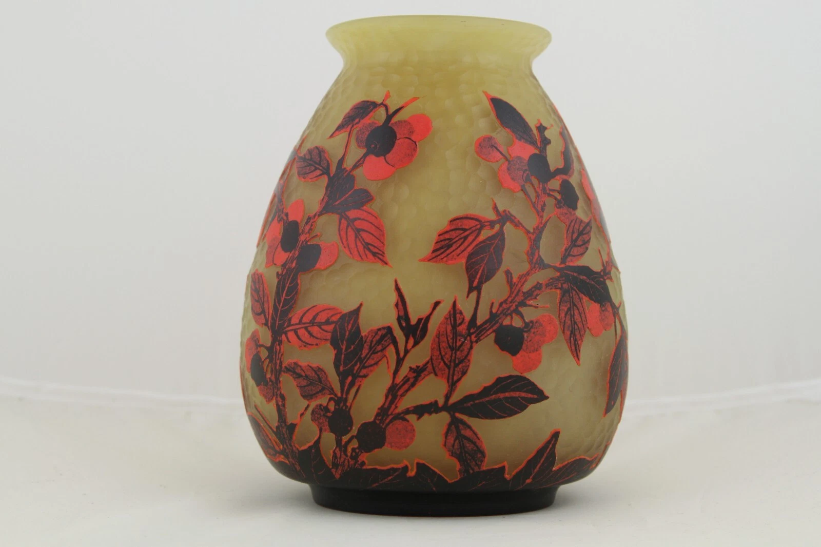 Daum Nancy Jugendstil-Vase, Frankreich um 1890 – Bild 9