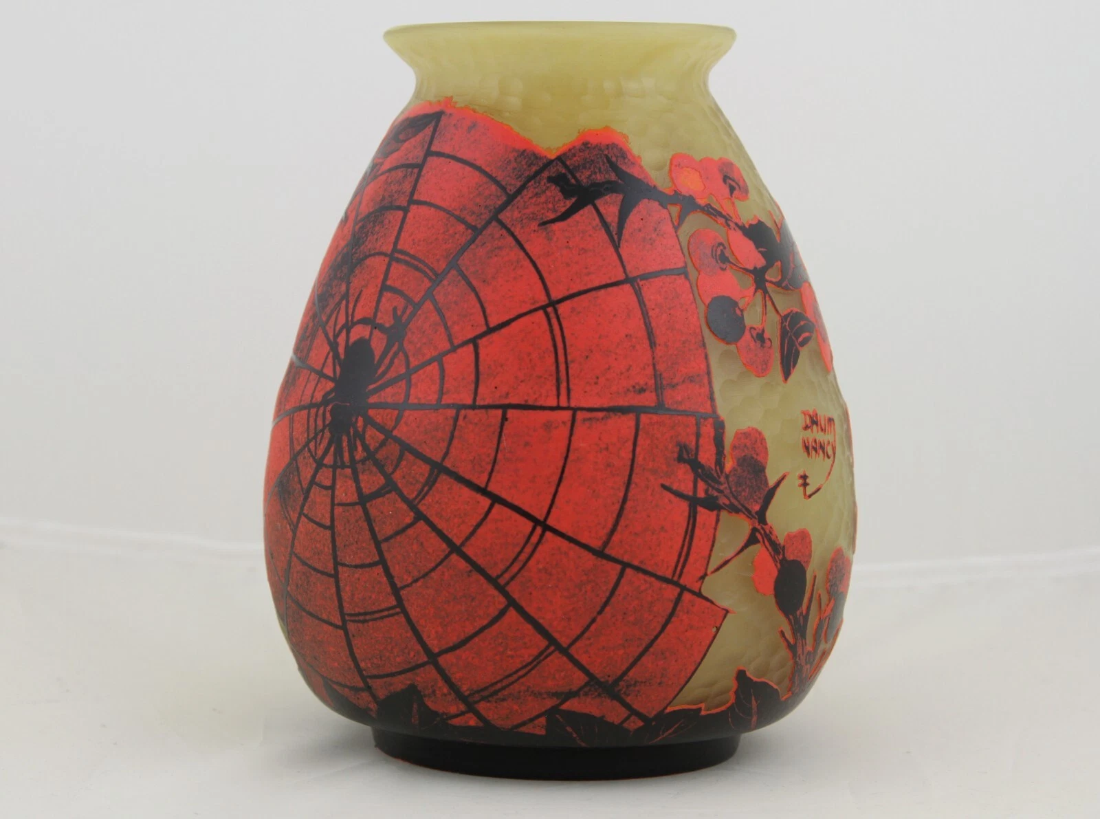 Daum Nancy Jugendstil-Vase, Frankreich um 1890 – Bild 10