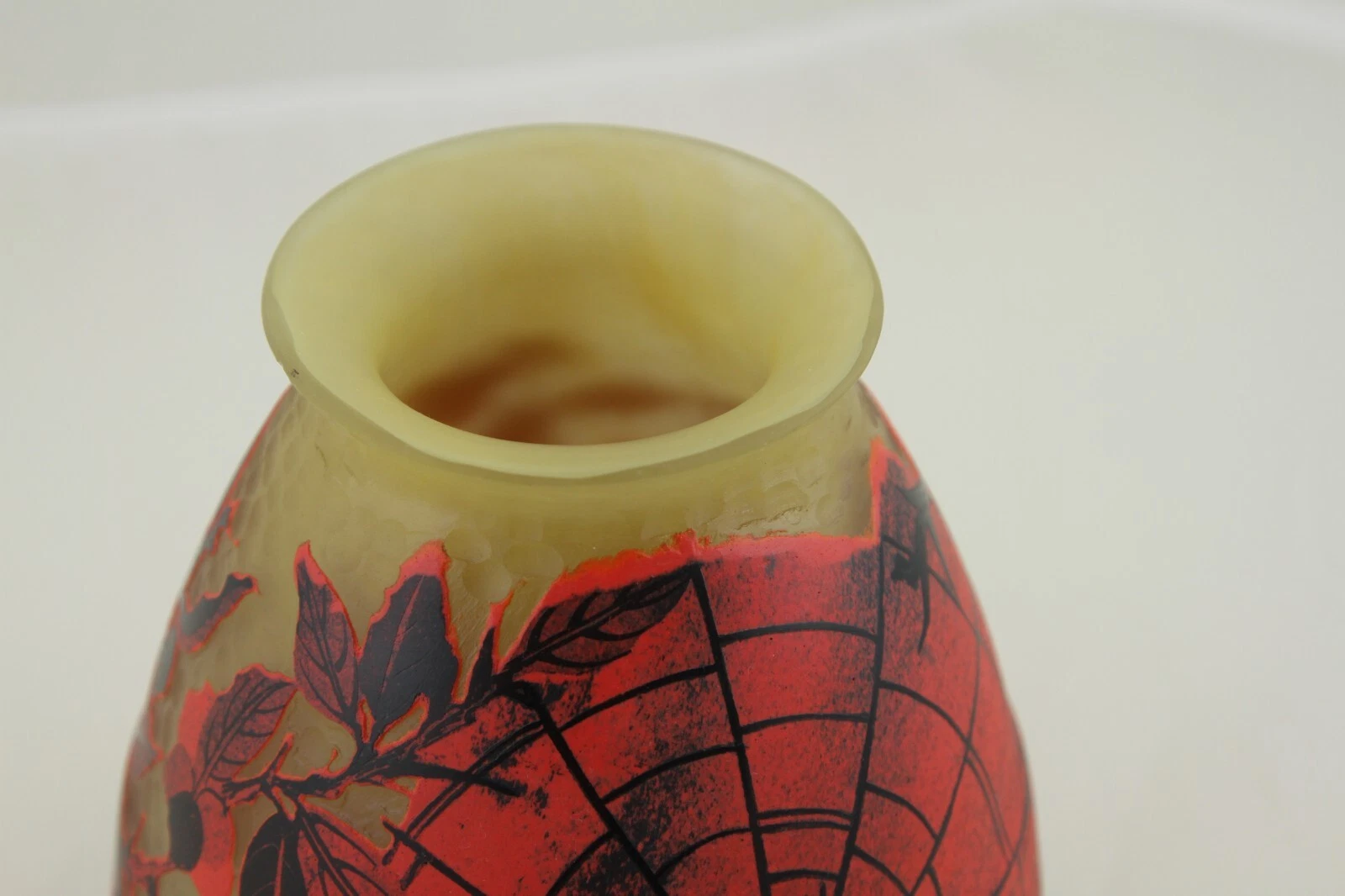 Daum Nancy Jugendstil-Vase, Frankreich um 1890 – Bild 13