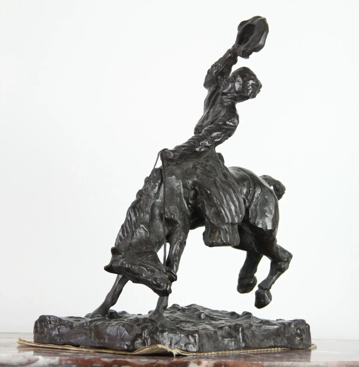 Paul Troubetzkoy – Cowboy-Reiter, Bronze, 1933
