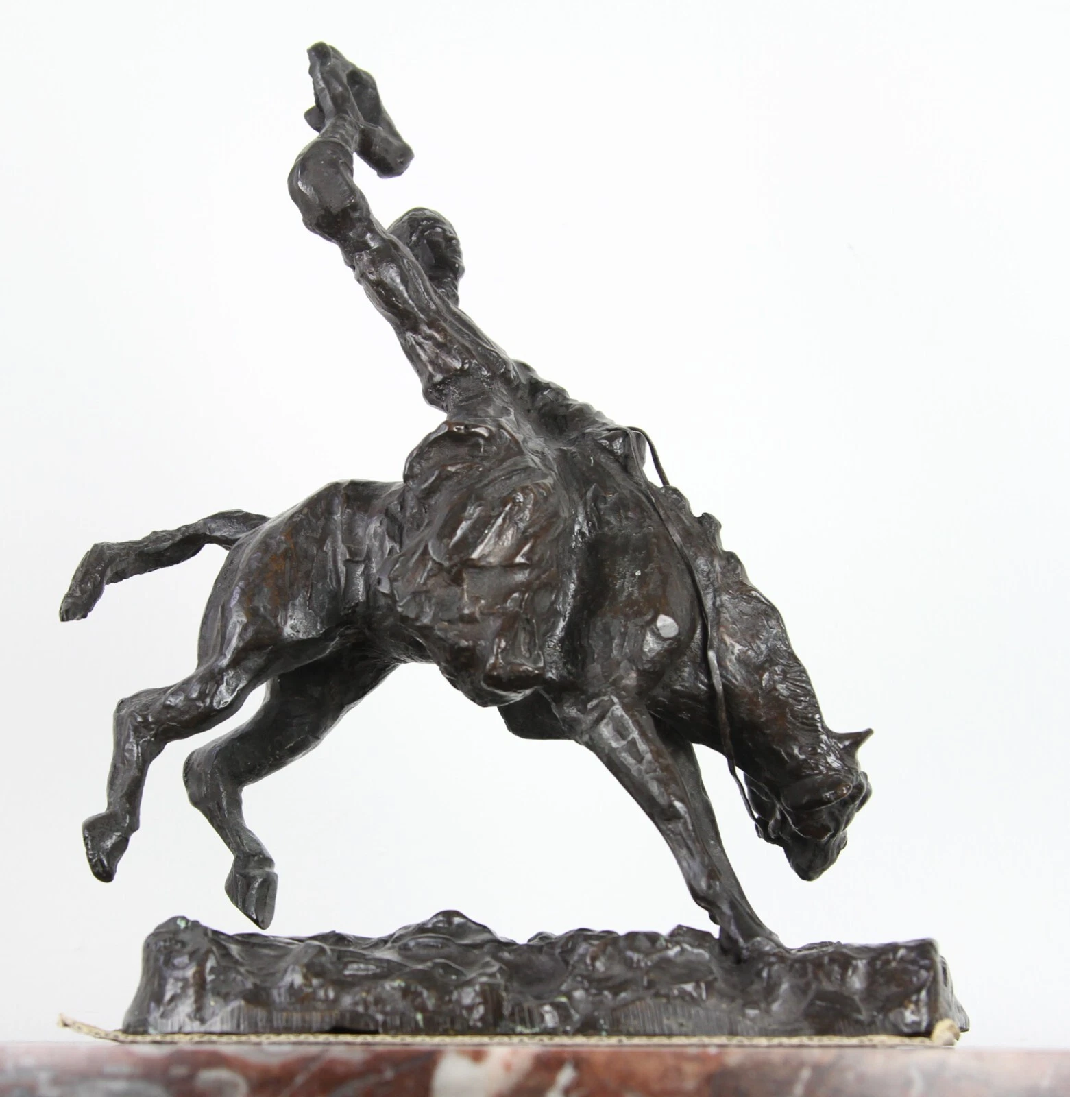 Paul Troubetzkoy – Cowboy-Reiter, Bronze, 1933 – Bild 6