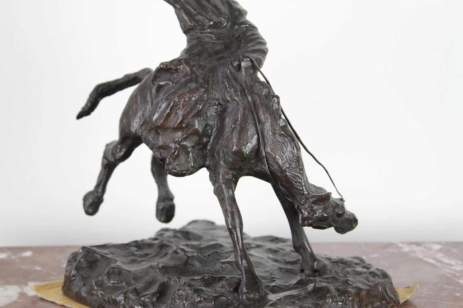 Paul Troubetzkoy – Cowboy-Reiter, Bronze, 1933 – Bild 9