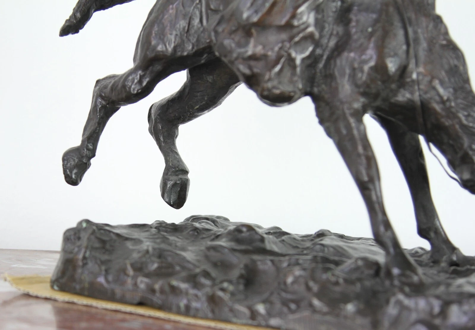 Paul Troubetzkoy – Cowboy-Reiter, Bronze, 1933 – Bild 10