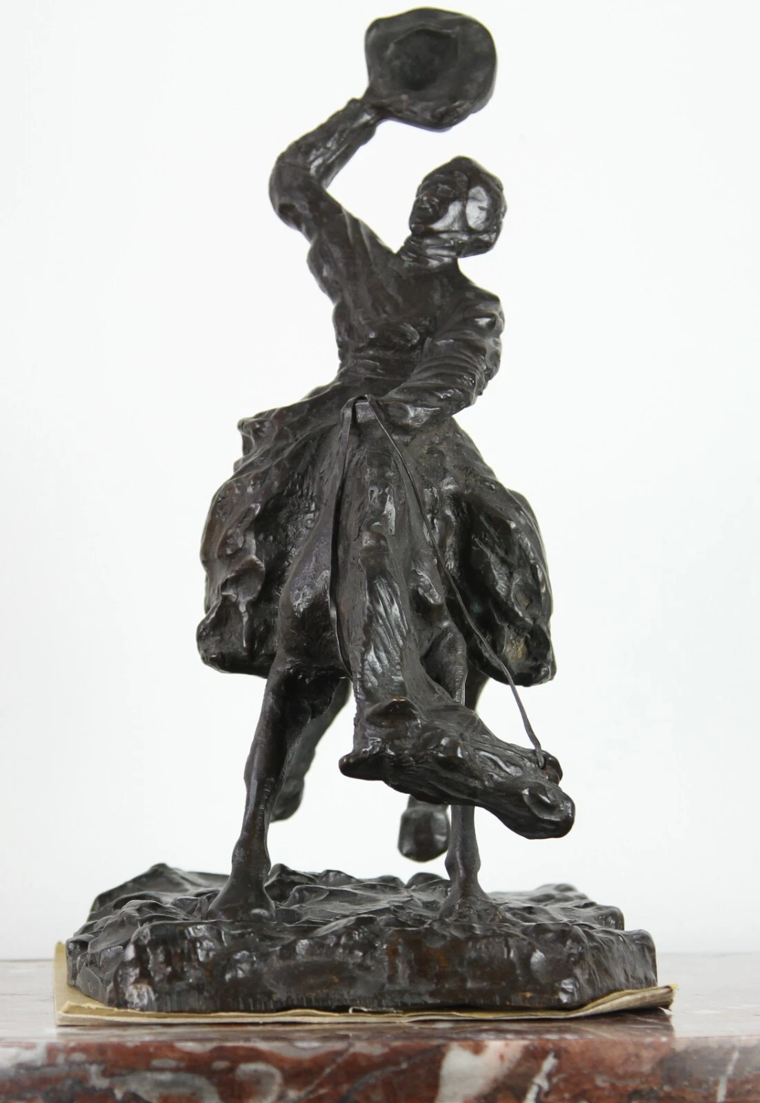 Paul Troubetzkoy – Cowboy-Reiter, Bronze, 1933 – Bild 12