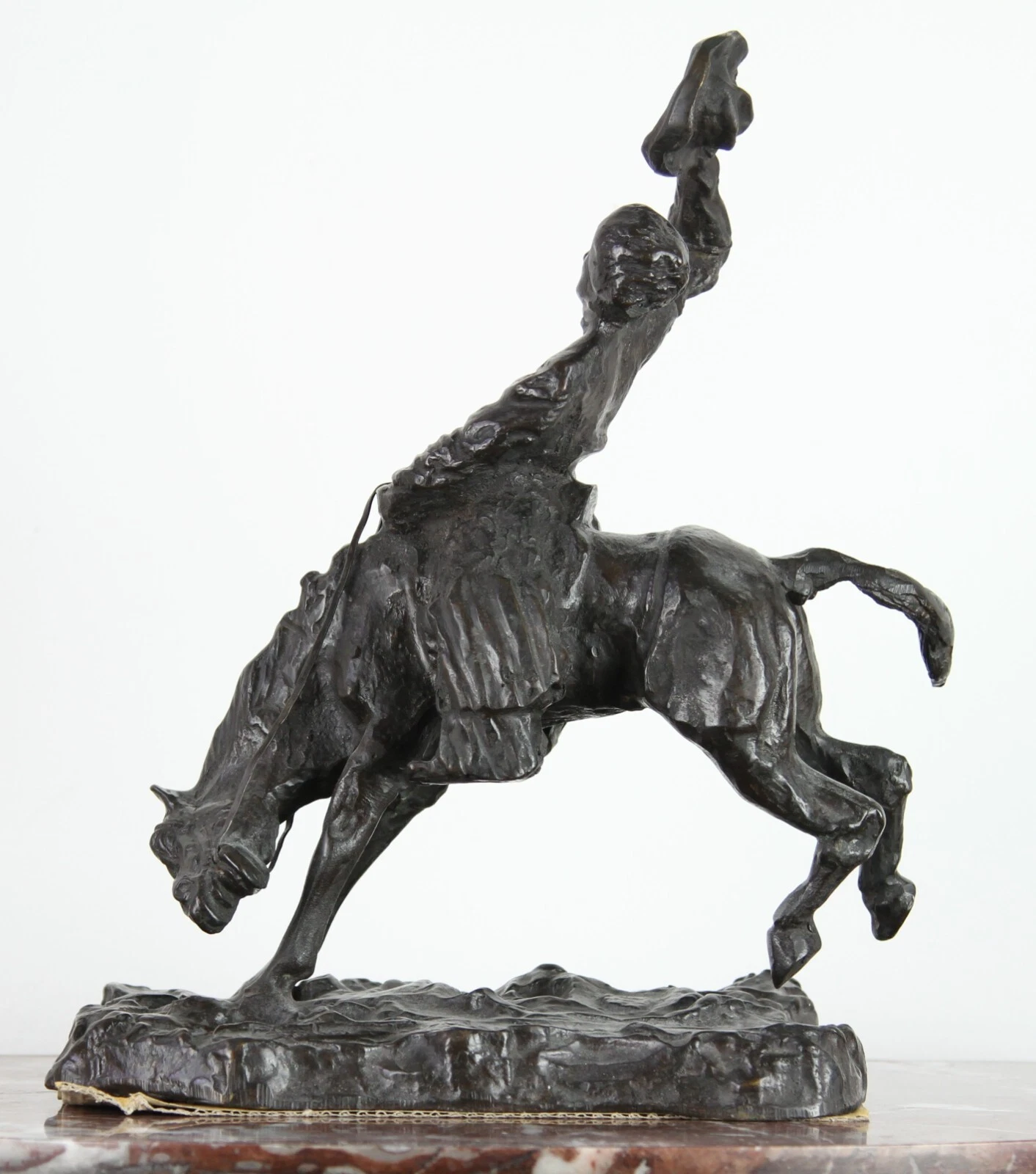 Paul Troubetzkoy – Cowboy-Reiter, Bronze, 1933 – Bild 15
