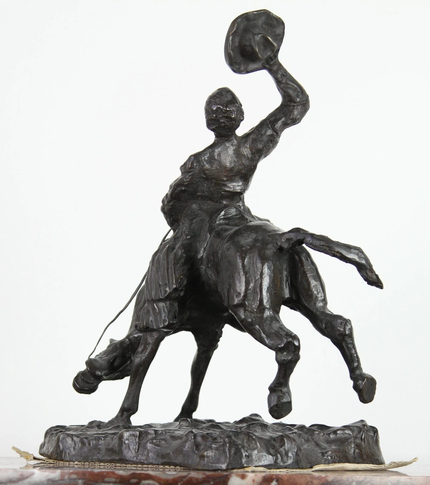 Paul Troubetzkoy – Cowboy-Reiter, Bronze, 1933 – Bild 19