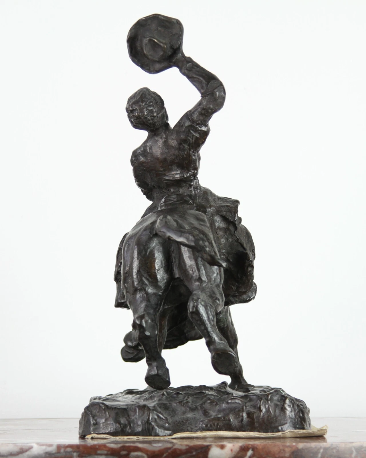 Paul Troubetzkoy – Cowboy-Reiter, Bronze, 1933 – Bild 20