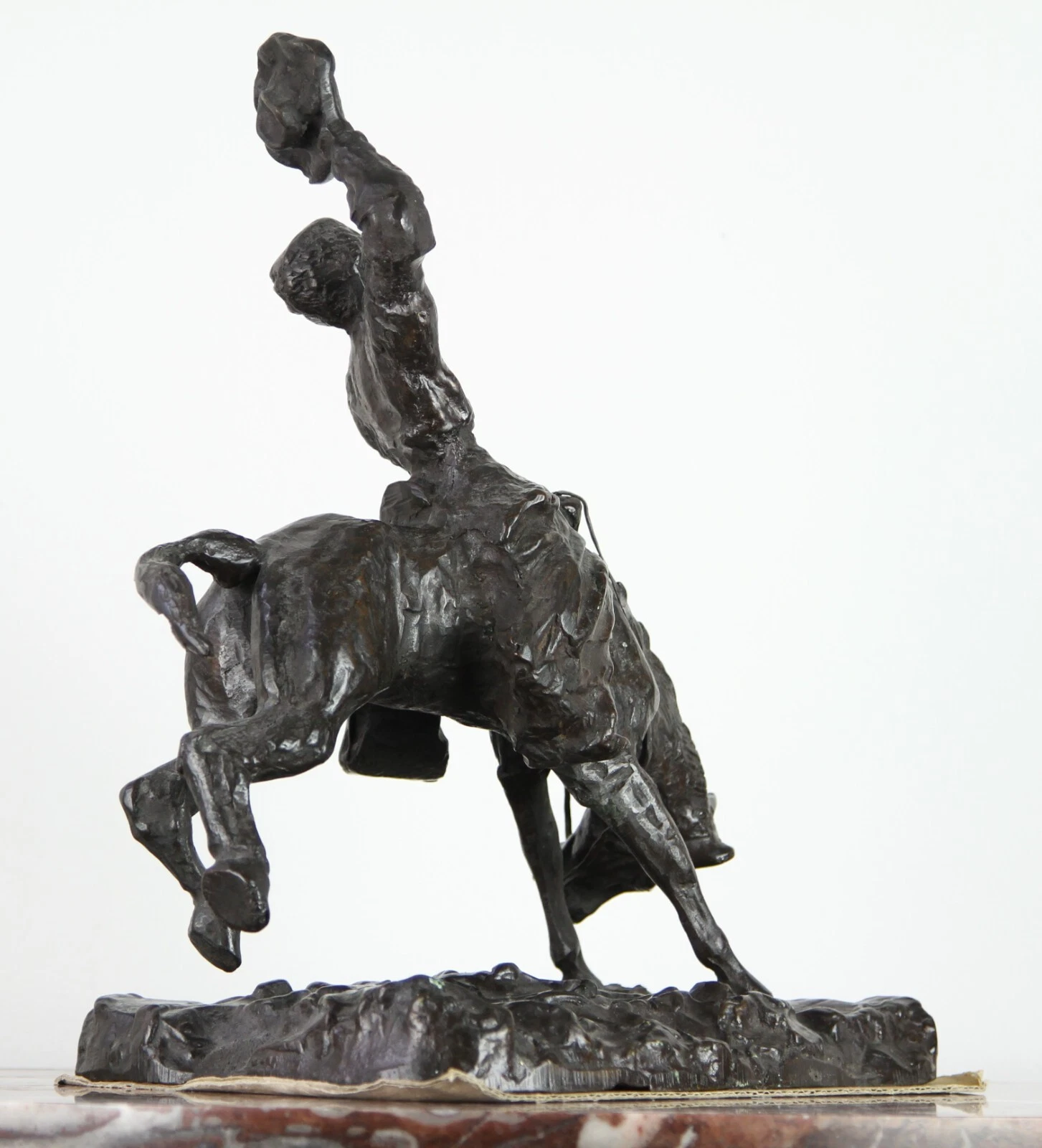 Paul Troubetzkoy – Cowboy-Reiter, Bronze, 1933 – Bild 21