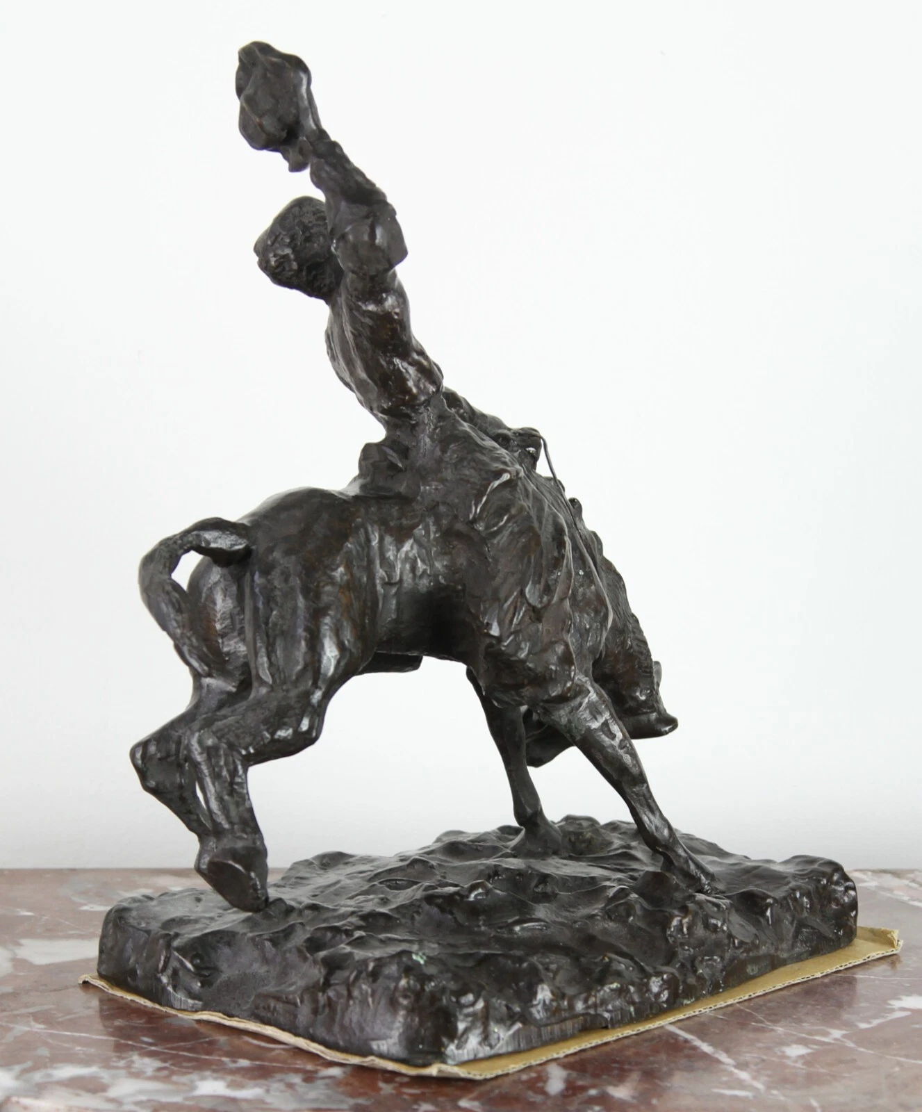 Paul Troubetzkoy – Cowboy-Reiter, Bronze, 1933 – Bild 22
