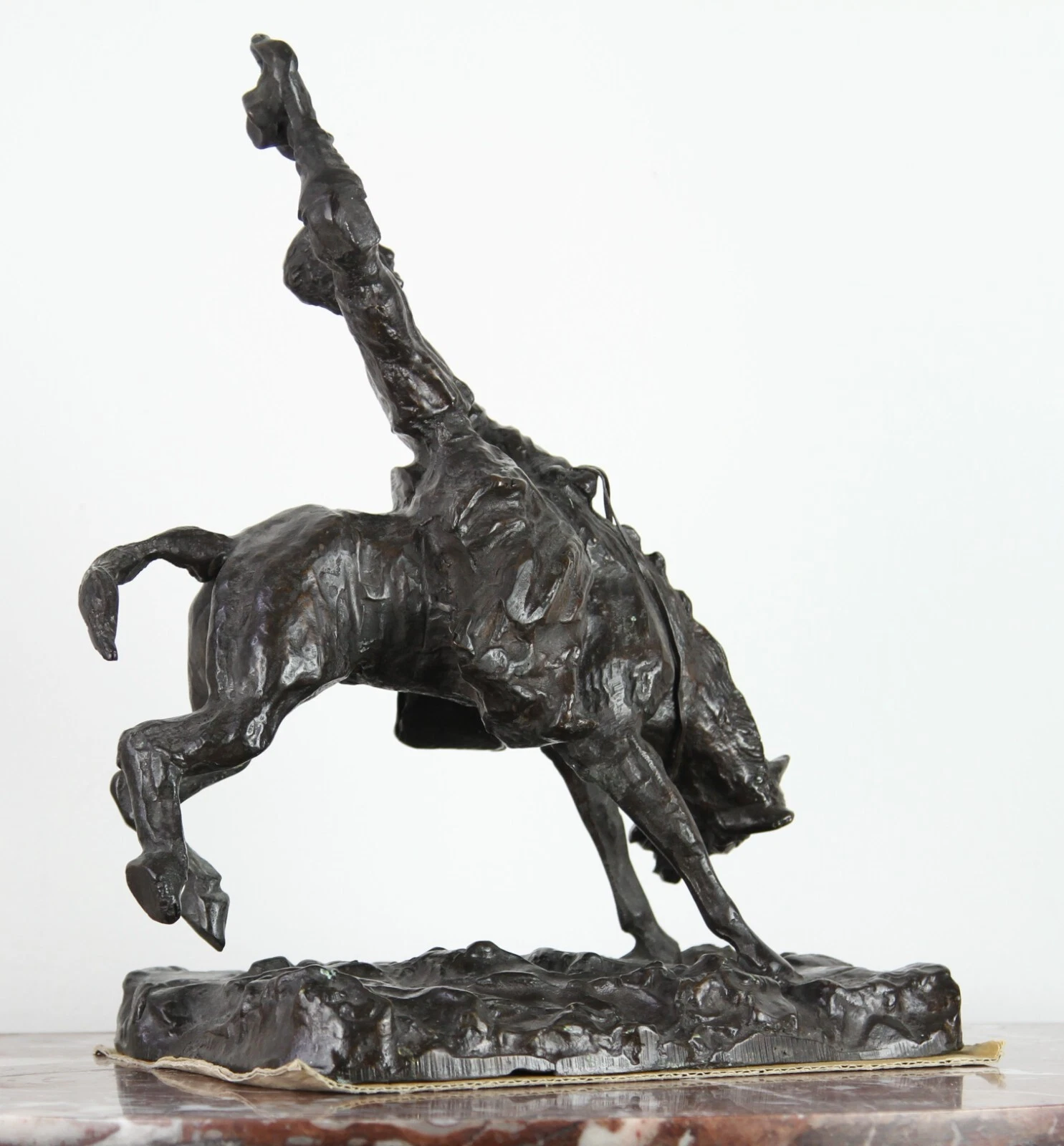 Paul Troubetzkoy – Cowboy-Reiter, Bronze, 1933 – Bild 23