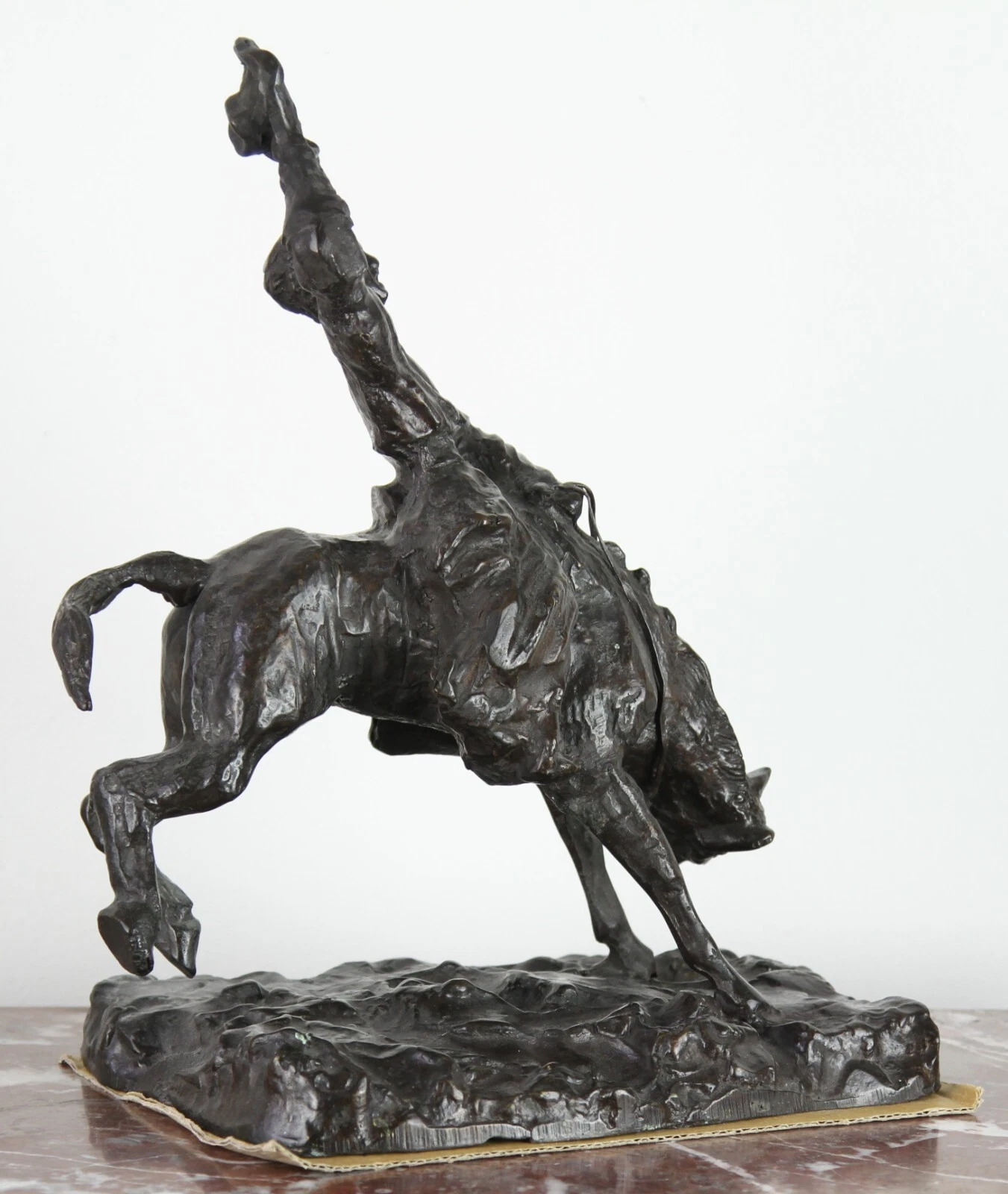 Paul Troubetzkoy – Cowboy-Reiter, Bronze, 1933 – Bild 24